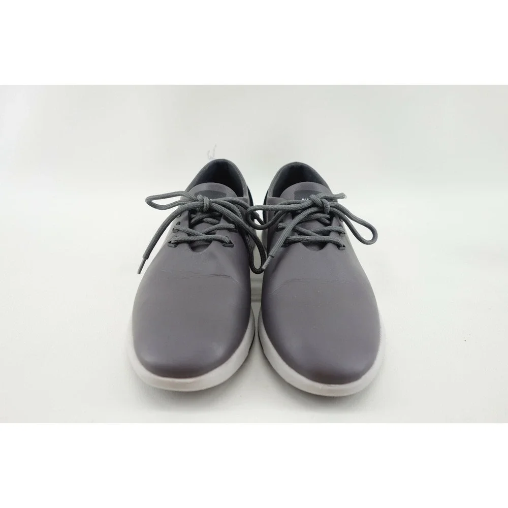 Muroexe Gray Vegan Comfort Oxfords Shoes Size 7‎ US 40 EU Memory Foam Insoles